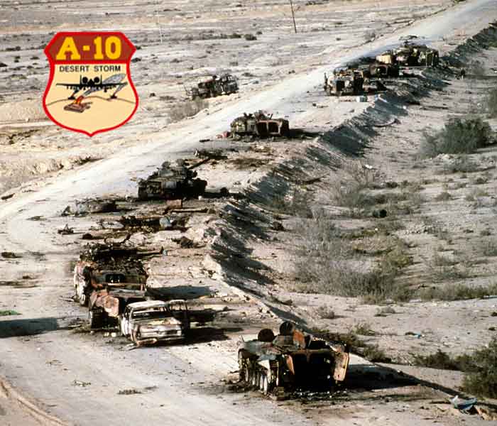 Enemy assets destroyed by the A-10 Warthog during the Persian Gulf War 1991
