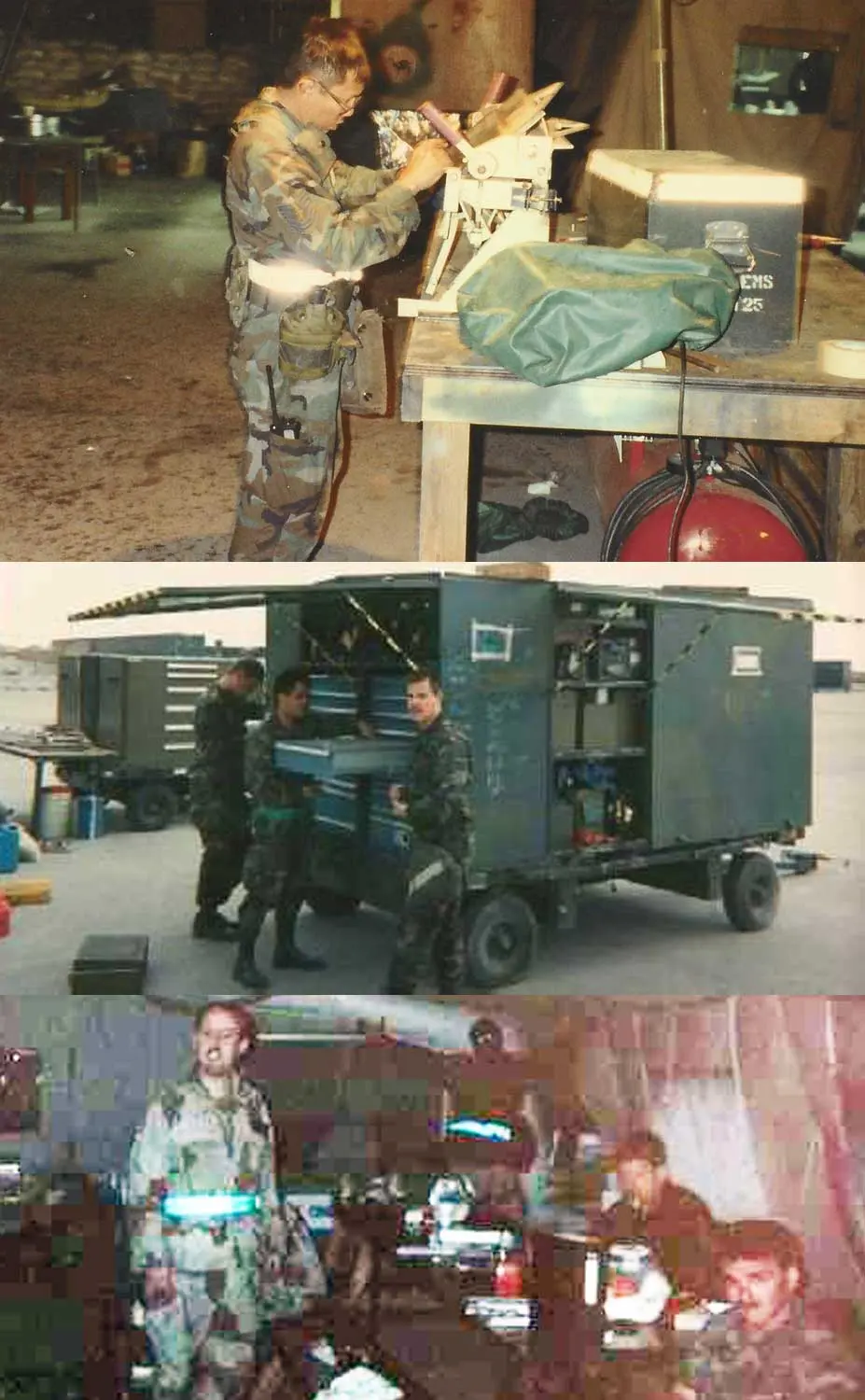 2951 CLSS Maintenance Teams during the Persian Gulf War 1991