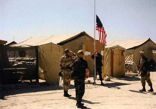 2951 CLSS Tent Cities during the Persian Gulf War 1991